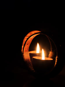 Coconut Shell Candle