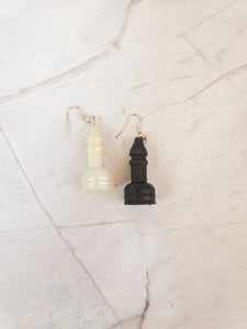 Chess Earrings - Pawn Charm - Game Changer!!