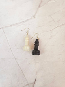 Chess Earrings - Bishop Charm - Game Changer!!