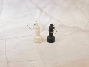 Chess Earrings - Bishop Charm - Game Changer!!