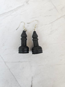 Chess Earrings - Bishop Charm - Game Changer!!