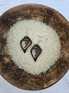 Coconut Shell Earrings