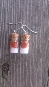 Mini Vial Earring